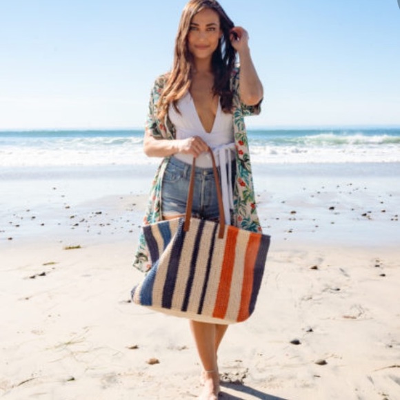 Lost and Wander Seascape Cover Up Dress Kimono - Picture 3 of 4